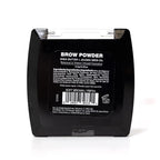 Palladio Brow Powder for Eyebrows, Soft and Natural Eyebrow Powder with Jojoba Oil & Shea Butter, Helps Enhance & Define Brows, Compact Size for Purse or Travel, Includes Applicator Brush, Soft Brown