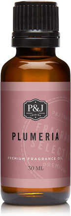 P&J Fragrance Oil | Plumeria Oil 30ml - Candle Scents for Candle Making, Freshie Scent, Soap Making Supplies, Diffuser Oil Scents