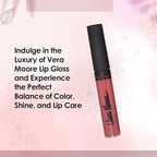 Lip Gloss, Moisturizing Lip Color with Shimmer for Long Lasting Shine, Lightweight Lip Stain, Girls Non-Sticky Lip Gloss with Aloe Vera, W/Vitamin C, E (Autumn)