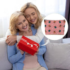 Ladybug Makeup Bag Ladybug Lovers Gifts Cosmetic Bag Insect Themed Gifts for Women Girls Friend Daughter Entomologist Gift Travel Organizer Zipper Pouch Graduation Birthday Friendship Gifts