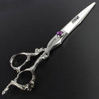 6/7/7.5/8/9-inch professional hair clipper set, stainless steel sharp hair clippers, hairdresser specific scissors (7 in cutting scissors)