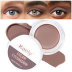evpct Matte Stone Single Cream Eye Shadow Palette Pot Makeup for older Women, Highly Pigmented Monochrome Cream to Powder Eyeshadow Palette Matte Liquid eyeshadow, Natural Waterproof Blendable