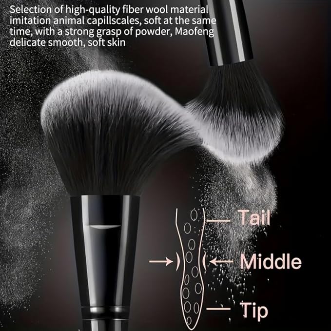 65Pcs Black Makeup Brushes Set Professional Makeup Kit Multi-functional Makeup Tool Set with Case Facial Makeup Accessories, Foundation Makeup Brush Kit Eye and Face Make up Brushes & Tools
