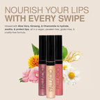 Palladio Herbal Lip Gloss, Crystal Diamond