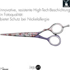 Haar-Schere Magic Garden 5,5" Haarschneideschere lieferbar in 8 verschiedenen Motiven, magic garden