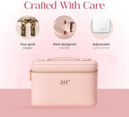 Air Glow Makeup Bag, Cosmetic Travel Case with Zipper Closure