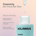 Solawave Renew Complex Serum for Face & Neck | Boost the Effects of Facial Wand | Red Light Therapy for Face & Microcurrent Facial Device for Anti-Aging & Skin Tightening