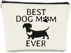 Dog Gifts for Dog Lovers & Moms - Birthday Gift, Makeup Bag for Women & Puppies