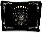 Boho Celestial Moon Phase Makeup Bag - Witchy, Halloweencosmetic Bag