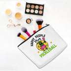 Pickleball Gifts Funny Makeup Bag Accessories Cosmetic Bag Zipper Pouch Pickleball Lover Gifts for Girls Women Fans Player Coach Mom Sister Christmas Birthday Gifts