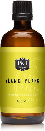 P&J Trading Fragrance Oil | Ylang Ylang Oil 100ml - Candle Scents for Candle Making, Freshie Scents, Soap Making Supplies, Diffuser Oil Scents