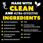 Molly's Suds Dishwasher Powder | Clean Dishwasher Detergent, Cuts Grease & Rinses Clean (Residue-Free) for Sparkling Dishes | 60 Loads (Citrus)