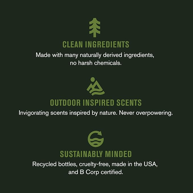 Every Man Jack 2-in-1 Daily Shampoo + Conditioner - Pacific Cypress | Nourishing For All Hair Types, Naturally Derived, Cruelty-Free Shampoo and Conditioner Set for Men | 24oz -1 Bottle