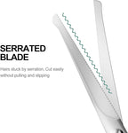 4.7-inch professional nose hair scissors, round-headed stainless steel small scissors, suitable for trimming facial hair, ear hair, eyebrows, bathroom, personal care and beauty (silver)