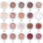 Cream Glitter Pearl Shimmer Metallic Eyeshadow Palette Makeup, Natural Single Mini Instant Holographic Eyeshadow For Women, Sombras Crema Para Ojos, Talc, Paraben & Cruelty Free, 18