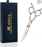 Professional Hair Cutting Scissors 6 Inch, VG10 Stainless Steel Barber Shears, Extremely Sharp Hairdressing Scissors for Salon & Home Use, Ambidextrous Left Right Hand