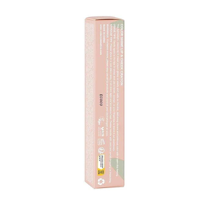 Oulac Magenta Lipstick - Moisturizing Lipstick Tinted Lip Balm for Dry Lips, Hydrating Creamy Lip Crayon & Blush - Lip Color and Cheeks Makeup | 2.48g, JUICY! (04)