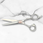 Scissors for Professional Hairdressers - 6" Shears With Intricate Detailing and Design - 440C Stainless Steel For Longlasting Sharpness