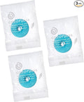 Cocofloss Woven Dental Floss, Refills Set, Dentist-Designed Oral Care, Mint, Waxed, Expanding, Vegan, Kid-Friendly String Floss with Coconut Oil, 3 Refill Spools (33 yd Each)