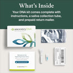 AncestryDNA Genetic Test Kit: Personalized Genetic Results, DNA Ethnicity Test, Origins & Ethnicities, Complete DNA Test