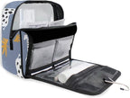 senya Hanging Travel Toiletry Bag Kit Makeup Case Cosmetics Organizer for Men Women