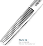 Professional 6 Inch Hair Thinning Shears Barber Scissors Sharp Hair Thinning Scissors 30 Teeth Barber Hair Clippers 440C Shears KINSARO for Hairdresser Barbershop or Home Use
