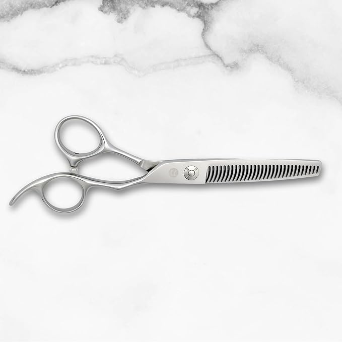 Saki Ha Professional Hair Shears Set 6.0 Inch - Includes Hair Scissors, Thinning Shears and Razor - Handmade from Japanese Steel