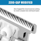02144 Replacement Detachable T Blade Compatible with Wahl Trimmers 9864/9864SS/9686/9818A/9854L/9876L/9854 /WSS3L/SS2L etc - Japanese Stainless Steel 40mm Replacement Trimmer Blade #02144