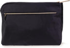 Large Canvas Zipper Pouch, Vintage Inspired Pencil Case for Adults, Travel Toiletry Bag, Pouch Bag for Supplies, Makeup or Toiletries (Composition)