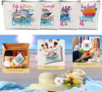 1 Pcs 3 Pcs 4 Pcs Makeup Bag, Girls Trip Gifts Favors Girls Weekend Gifts, Friendship Gifts for Women Bestie Bride