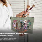 Nurse Makeup Bags,Nurse Gifts for Women,Nurse Cosmetic Bags With Zipper,Nurse Gifts for Nursing Student,Student Nurse Gifts(Green)