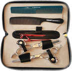 Fenice Professional Hair Cutting Thinning Shear- 8 in 1 Hairdressing Scissors Set - Barber Hair Cutting Scissors/Shears（5.5 inch）