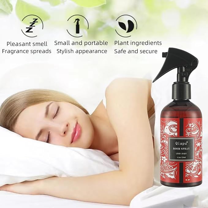 Natural Room Spray Pure Essential Oils Cherry blossoms Pillow Spray for Bedding Pillows Sheets Curtains and Fabric Aromatherapy