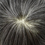 Mens Toupee Human Hair Piece French Lace Toupee for Man Hair System Indian Human Hair Replacement Systems V-Looped PU Front Hairpieces 8"X10" #1B30 1B# OFF BLACK WITH 30% SYNTHETIC GREY