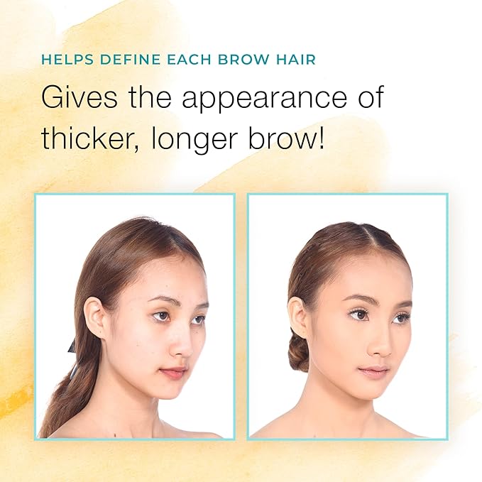 Eyebrow Color For Women, 20 Application Kit, Natural Black