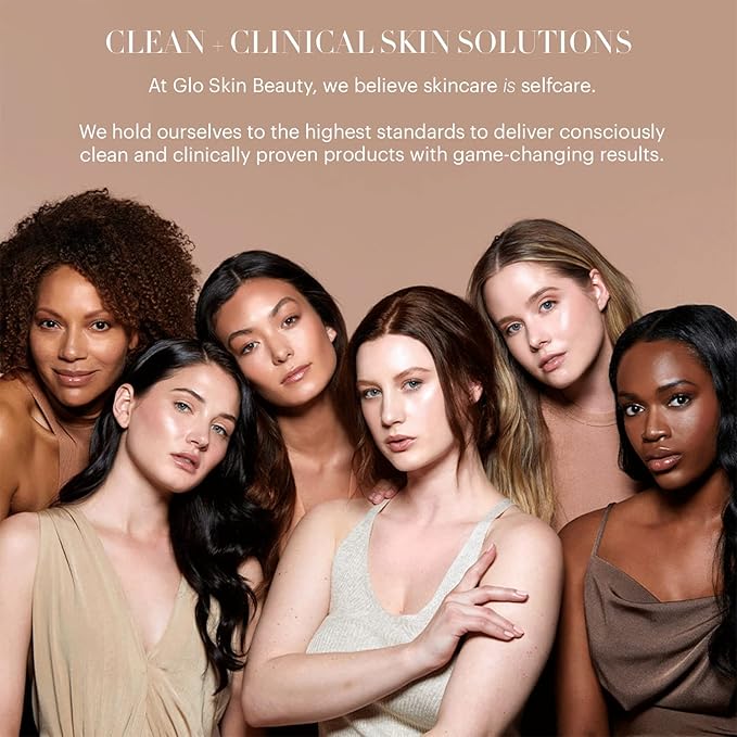 Glo Skin Beauty C-Shield Anti-Pollution Moisture Tint - Tinted Moisturizer With SPF 30 for Face, Broad Spectrum Protection & Vitamin C, 1.7 Oz (8N-Dark)