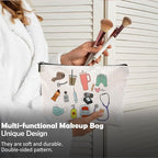 Nurse Makeup Bags - Cosmetic Bags With Zipper for Nursing Students
