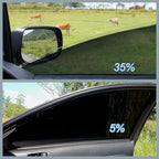 35% VLT Window Tint Film for Cars 29.5in x 25Ft Ceramic Window Tints, Blocks 99% UV & IR Rays, Heat Resistant Anti Glare Film for Windshield, Scratch Resistant Sun Shade Auto Tint Roll