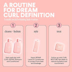 MONDAY HAIRCARE Curl Define Shampoo + Conditioner Set (2 Count) 12 oz Each Nourishes Curls, Tames Frizz, Coconut Oil and Shea Butter Enhance Shine, 100% Recyclable Bottle