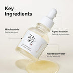 Beauty of Joseon Glow Deep Serum Rice Alpha-Arbutin Moisturizing Uneven Skin Tone Daily Korean Skin Care for Men and Women, 60ml, 2 Fl.Oz
