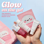 TONYMOLY Wonder Ceramide Mochi Essentials 4-Piece Skincare Set – Travel Toner, Cleanser, Cream & Eye Patches, Hydrating Korean Skincare Kit