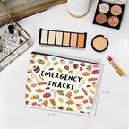 Snack Bags, Emergency Food Bag for Women Girls Trip Gifts Favors Travel Bags for Girls Friends Graduation Gifts for Besties Best Friend BFF Emergency Snacks Makeup Bag, Christmas Birthday Gift