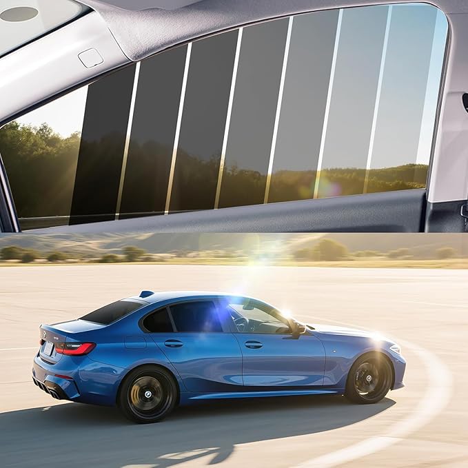 ARANA Nano Ceramic Car Window Tint Film 3% Percent - 40" x100FT Heat & UV Blocking, Privacy Anti-Glare, Scratch & Explosion Proof Tinted Film for Cars & Trucks