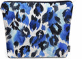 Leopard Print Makeup Bag For Women, Leopard Skin Adorable Cosmetic Bag Makeup Bags, Leopard Fur Zipper Bag Travel Bags Toiletry Organizers Pouch Bags Washing Bags For Gym Bathroom Blue Black