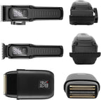 Professional Barber Hair Clippers Trimmer Shaver Set for Men,Cordless Hair Cutting Kit & Zero Gap T-Blade Trimmer & 8500 RPM Electric Shaver Combo with EVA Case,Mens Gift