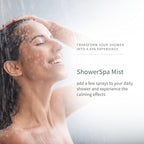 European Spa Source Lavender + Eucalyptus ShowerSpa Mist Spray for Aromatherapy, at Home Spa Experience, Sinus Congestion Relief, and Tension Relief, 4 fl oz.