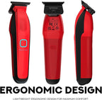 Supreme Trimmer Recharge ST777 – Professional Barber Trimmer with 2 Removable Batteries | 8000 RPM Motor, Zero Gap DLC Blades, Smart Charging Dock, USB-C Fast Charge
