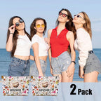 2pcs Baseball Gifts Makeup Bag, Baseballs Coach Cosmetic Bag Christmas Birthday Gifts for Women Female Coach Girls Sister BFF, Baseball Stuff Travel Toiletry Bags