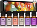 P&J Trading Fragrance Oil Floral Set | Violet, Jasmine, Rose, Lilac, Freesia, and Gardenia Candle Scents for Candle Making, Freshie Scents, Soap Making Supplies, Diffuser Oil Scents