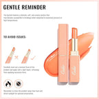Oulac Moisturizing Shine Brown Red Lipstick for Women - 2 in 1 Glossy Brown Tinted Lip Balm, Hydrating Winter Lipstick for Dry Lips,Shine Juicy Finish Vegan 2.2g/0.07oz (03)